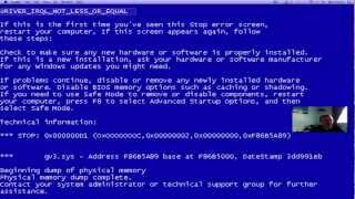 Driverirqlnotlessorequal SOLVE download the software now  blue screen  BSOD  VIDEO [upl. by Schwartz]