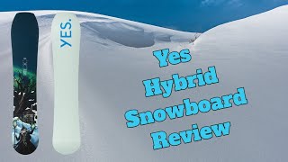 The 2024 Yes Hybrid Snowboard Review [upl. by Nitsyrk]