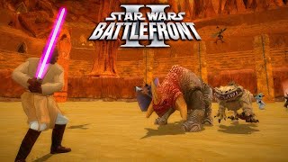 Star Wars Battlefront II  Geonosis Petranaki Arena  Republic Side [upl. by Inig]