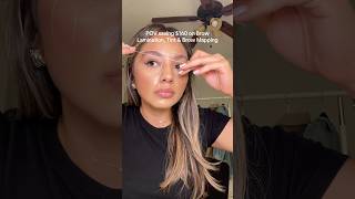 HOW TO BROW LAMINATION TINT AND BROW MAPPING browlamination browtint browtinting browmapping [upl. by Herriott]