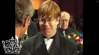 Elton John receiving the Polar Music Prize [upl. by Stoddard]