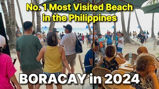 🇵🇭 BORACAY TOUR in 2024  Number 1 BEST BEACH in the PHILIPPINES  DIY Tour  Clark to Boracay [upl. by Charita]