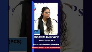 Mock Interview  CSS exam preparation from CSPs Academy Islamabad csspreparation [upl. by Loggins334]