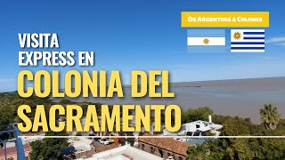 Colonia del Sacremento I Visita Express desde Buenos Aires [upl. by Yracaz]