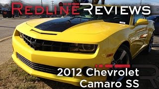 2012 Chevrolet Camaro SS Review Walkaround Exhaust Test Drive [upl. by Siuqaj848]