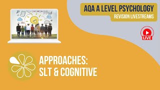 AQA A Level Psychology  Approaches SLT and Cognitive  Live Revision  2025 [upl. by Eikcin]