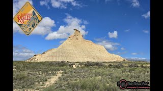 Les Bardenas Reales Espagnes 4k [upl. by Mook]