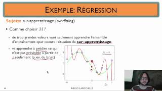 Apprentissage automatique 15  Concepts fondamentaux  surapprentissage  sousapprentissage [upl. by Iel]