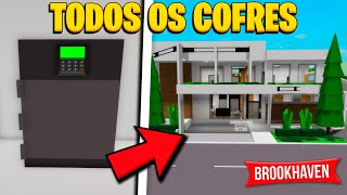 LOCALIZAÇÃO DE TODOS OS COFRES DO BROOKHAVEN RP atualização do brookhaven [upl. by Bil]