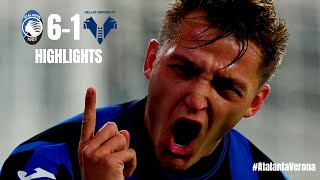 Atalanta  Hellas Verona 61 Gli Highlights Lega Serie A 202425 [upl. by Kellen]