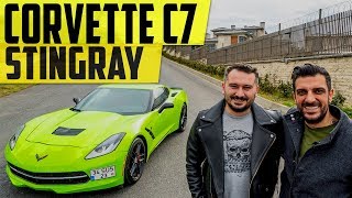 Corvette C7 Stingray  100 KM’de 30 Litre Yaktık [upl. by Eesdnyl]