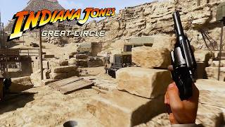 Indiana Jones And The Great Circle NEW Gameplay No Commentary [upl. by Nrojb769]