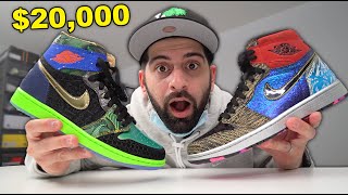 OMG 50000 quotWHAT THEquot JORDAN 1 IN HAND 1 OF 17 PAIRS IN THE WORLD [upl. by Aneba]