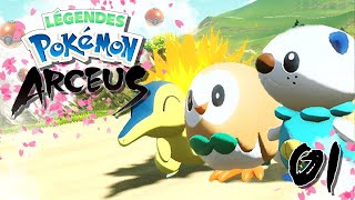 LÉGENDES POKÉMON ARCEUS 1  Bienvenue à Hisui  🌸  LETS PLAY FR [upl. by Jasik776]