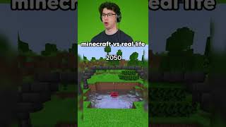 Minecraft vs Real Life😱 reaction GEvids [upl. by Ynohtnaeoj9]