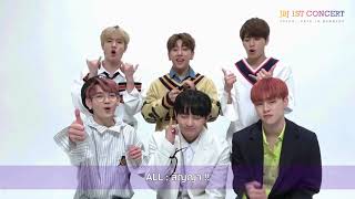 JBJ ID CLIP FOR “JBJ 1ST CONCERT JOYFUL DAYS IN BANGKOK” [upl. by Ahab]