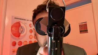 ASMR Eye Foreign Body removal amp associated tests rp [upl. by Fredel]