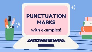 Punctuation Marks with examples [upl. by Rothstein]