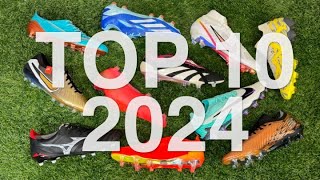 Top 10 Football Boots going into 2024 [upl. by Elehcir]