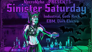 SINISTER 🦇SATURDAY 🦇  Industrial EBM PostPunk Retro Coldwave  VRChat  Oct 12 2024 [upl. by Liva]