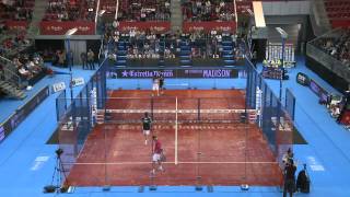 Final Padel Pro Tour PPT Tour Madrid 2012 con Fernando Belasteguin y Juan Martin Diaz [upl. by Monjo]