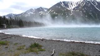 Katabatic Winds  Extreme Gusts in Kluane National Park Yukon Canada [upl. by Ayila]