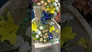 😲😳Beautiful arrangement and important flower 🌹 and important basket 🧺 [upl. by Brade]