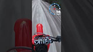 Crf 150r top speed and wheelies [upl. by Yahs]