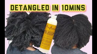 THE PERFECT DETANGLER FOR 4C HAIR SHEA MOISTURE [upl. by Brew]