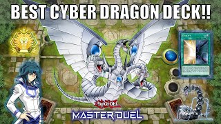 Best Cyber Dragon Deck OTK  NEW SUPPORT Crushing META  YuGiOh Master Duel [upl. by Muncey]