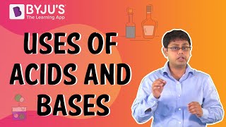 Uses of Acids and Bases Class 610 [upl. by Yeldahc]