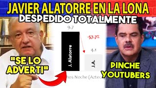 SE VA JAVIER ALATORRE DE LA TELEVISION PARA SIEMPRE NI SIQUIERA LO LIQUIDARON DE TV AZTECA [upl. by Melita]