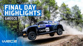 WRC2 Final Day Highlights  WRC EKO Acropolis Rally Greece 2024 [upl. by Swee837]