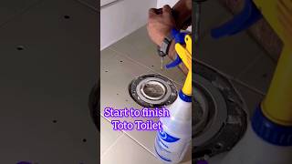 Start to finish Toto Toilet plumbing toilet toto [upl. by Dleifxam]