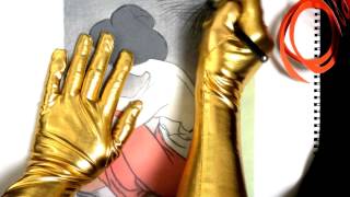 GOLDEN OPERA GLOVES ASMR [upl. by Cartie]