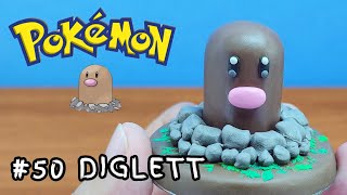 🪨 50 DIGLETT POKEMON DE PLASTILINA [upl. by Ahsert335]