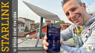 ECCO STARLINK di ELON MUSK Test speedtest installazione recensione [upl. by Artined]