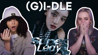 COUPLE REACTS TO GIDLE  Super Lady Official Music Video [upl. by Booma438]