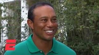 Tiger Woods describes the differences of Augusta in November  2020 Masters [upl. by Nahsyar901]