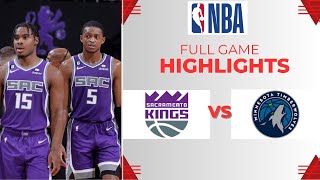 Sacramento Kings VsMinnesota Timberwolves NBA Game Highlight 2ND October 24 2024 [upl. by Sirahs]