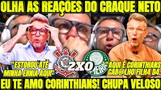 OLHA A REAÇÃO DO CRAQUE NETO APÓS VITÓRIA NO DERBY VAI CORINTHIANSSSS NOTICIAS DO CORINTHIANS HOJE [upl. by Annayhs]