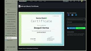 How to add HackerRank Certificate to your LinkedIn Profile hackerrank linkedin [upl. by Ycnan]