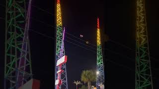 Slingshot at fun spot Orlando [upl. by Swinton]