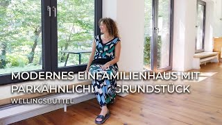 Mitten im grünen Wellingsbüttel  Modernes Einfamilienhaus mit parkähnlichem Grundstück [upl. by Holcman]