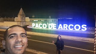 Fizemos uma visitinha em Oeiras na praia Paço de Arcos [upl. by Airdnaxela]