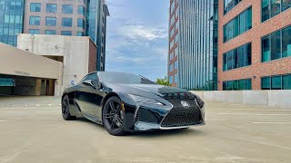 2021 Lexus LC 500 Inspiration Series Let’s look at that Carbon Fiber Wing [upl. by Atik204]