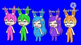 The Baby Sunny Bunnies Gang Crying Cast For isabelcristino [upl. by Soisatsana445]