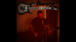 Testing out my new IBANEZ GRG320FATKS 2024 guitar [upl. by Wershba]