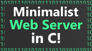 Making Minimalist Web Server in C on Linux [upl. by Ashby]