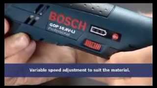 BOSCH MultiCutter GOP 108VLi [upl. by Moira]